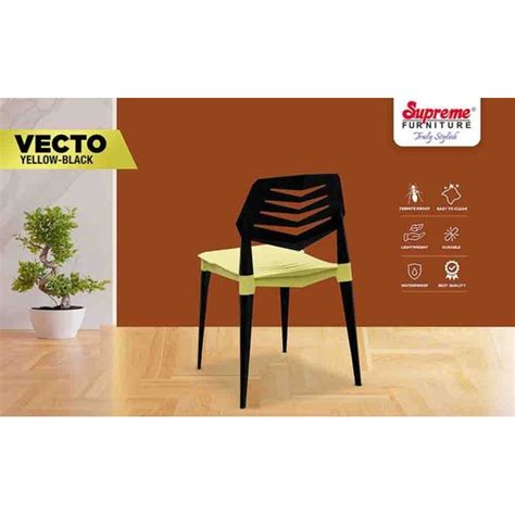 Supreme Vecto Plastic Premium Chair Without Arm sale online