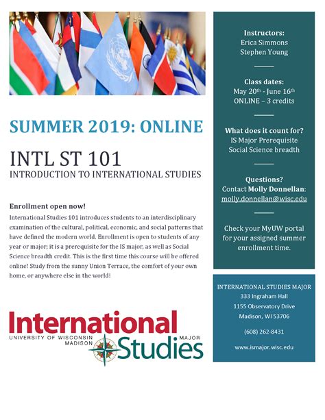 International Studies Major – College of Letters and Science – UW–Madison