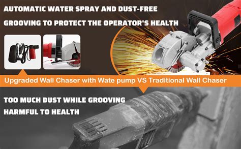 VOLTZ 115 Wall Chaser Electric 3000W 220V Groove Cutting Slotting ...