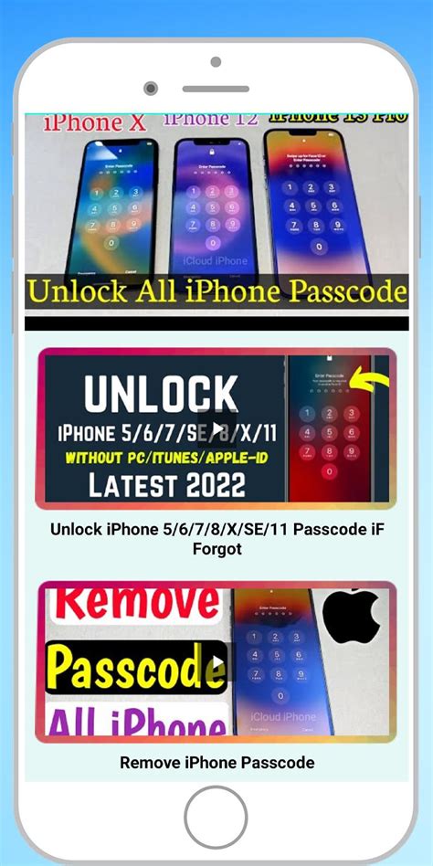 Image result for IPhone Unlock Tutorial