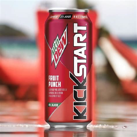 Mountain Dew Kickstart Fruit Punch 473 ml
