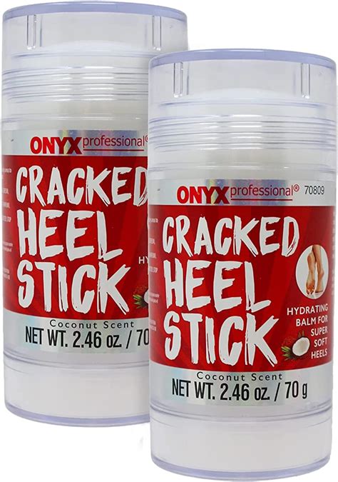 Amazon.com : Onyx Professional Cracked Heel Repair Balm Stick (2 Pack) Dry Cracked Feet ...