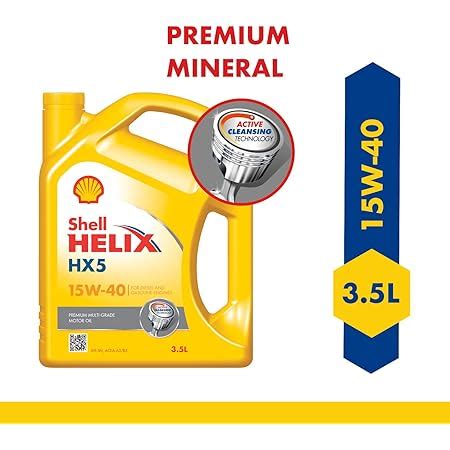 Shell Helix Ultra 5W-40 API SN Fully Synthetic Engine Oil for Petrol ...