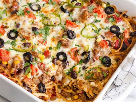 Taco Spaghetti Casserole Recipe | Home Pressure Cooking