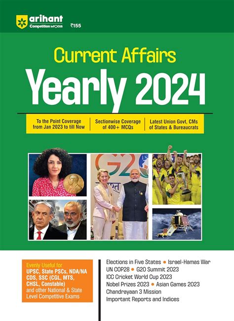Buy (OLD EDITION) Arihant Current Affairs Yearly 2024 Book Online at ...