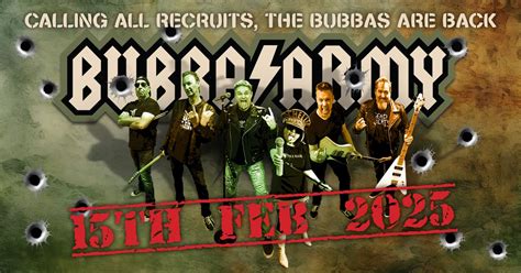 The Bubbas are Back for 2025, The Barn Live, Bayswater, 15 February ...