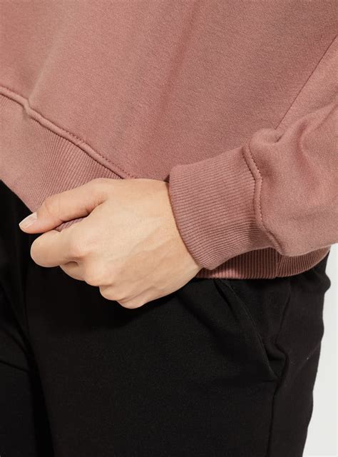 Buy URB_N Women Solid Relaxed Fit Sweatshirt Online at just Rs. 599.0 ...