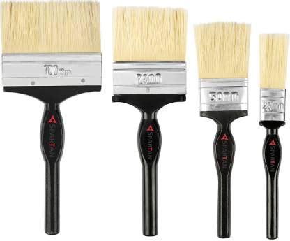 Spartan Paint Brush Multicolour set of 4 (100 MM+ 75 MM +50MM+25MM ...
