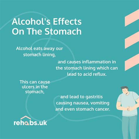 Alcohol and your stomach: pains and problems