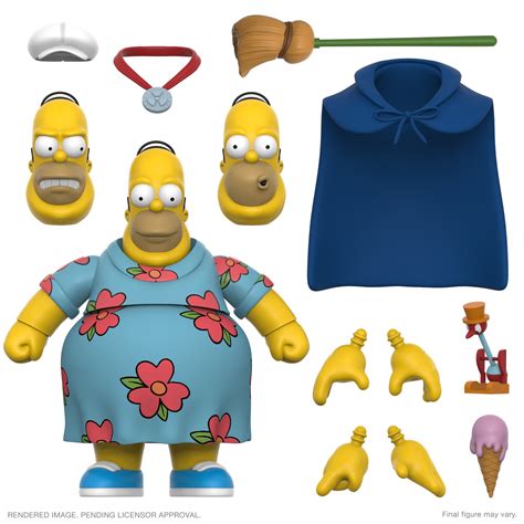 ULTIMATES SIMPSONS WAVE 4 KING-SIZE HOMER (preorder) | Toy Snowman