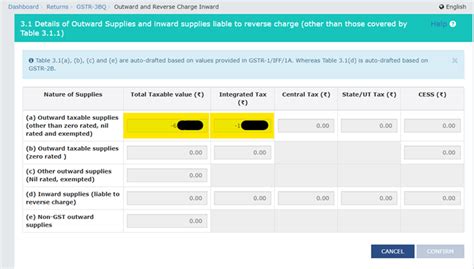 Major GST Portal Update: GSTR-3B Now allows Negative Values in Outward ...