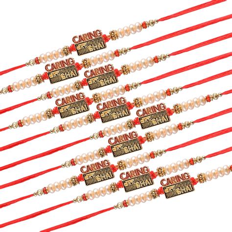 Buy HOME GENIE Red Dora Rakhi For Bhaiya | Brother Font Dora Rakhi ...