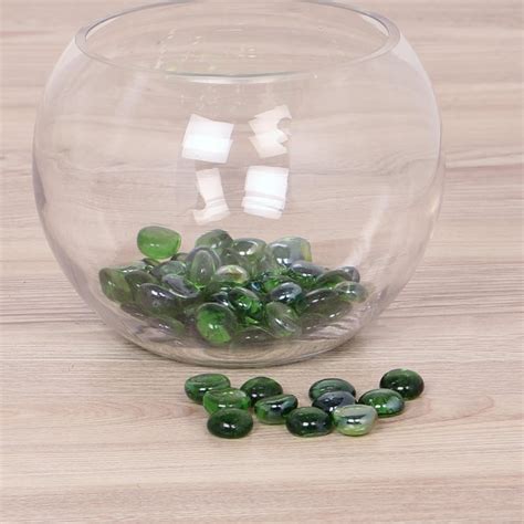 Buy Splendid Redolance Forest Mist Glass Pebbles from Home Centre at ...