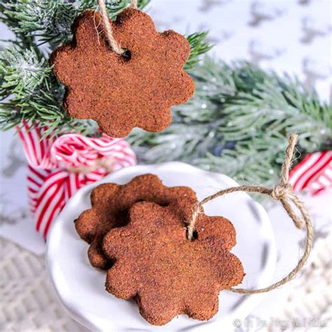 Homemade Applesauce Cinnamon Ornaments - Oh, The Things We'll Make!