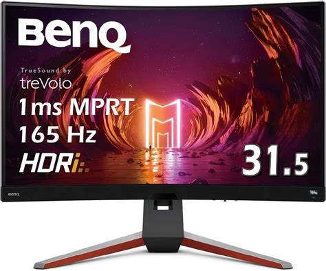 Buy BenQ MOBIUZ EX3210R Curved Gaming Monitor 32" QHD 1440p 165Hz 1ms w ...