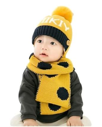 Buy JMP Korean Style 1-2 Year Kids Autumn and Winter Baby Hats, Head ...