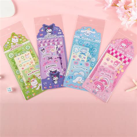Kawaii Sanrio Stickers Set – Crazily Kawaii