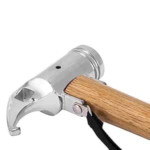 CALANDIS® Peg Hammer Heavy Duty Tent Mallet Hiking with Tent Stake ...