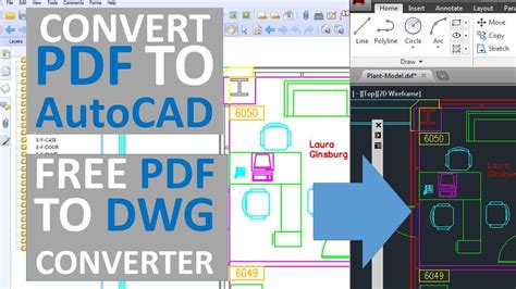 Convert PDF to AutoCAD - Free PDF to DWG converter
