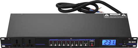 ERYUE VS-1028 10-Outlet Rack Mount Power Sequence | Ubuy India