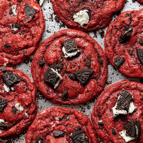 Oreo Red Velvet Cookies | Recipe Cart | Recipe Cart