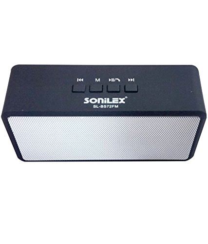 Sonilex Bluetooth Speaker With Call Attending Option(MIC)+Rechargable ...