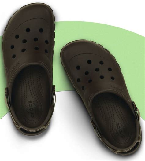 CROCS Offroad Sport Clog Men Brown Clogs - Buy CROCS Offroad Sport Clog ...