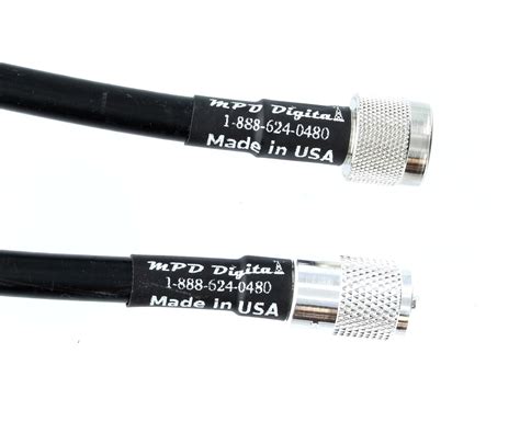 Buy MPD Digital MILSPEC RG-213 Coaxial Jumper N Male to PL-259 Male ...