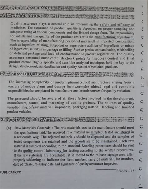 Quality assurance - Pharmaceutical Analysis 3rd year - Quaf ity ...