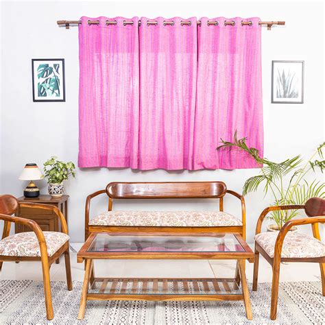 Jacquard Weave Cotton Window Curtain (5 x 3.5 Feet) – iTokri आई.टोकरी