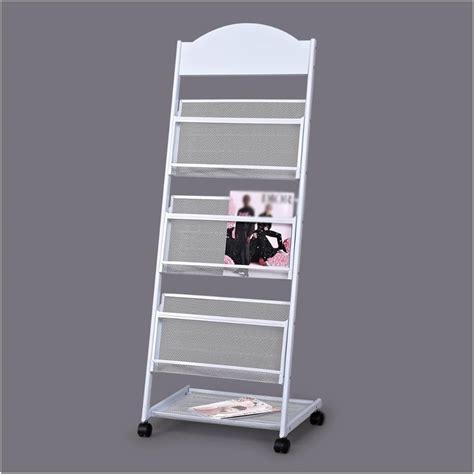 Amazon.com: Free-Standing Magazine Rack, Floor-Standing Magazine Rack 3 ...