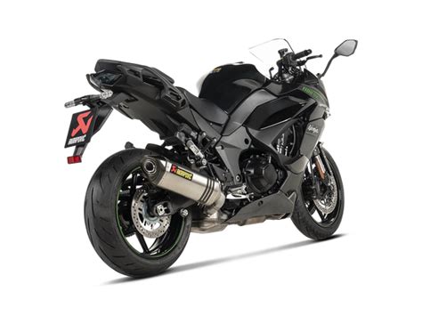 Akrapovic Titanium Slip-On Exhaust for Kawasaki Ninja 1100SX ...