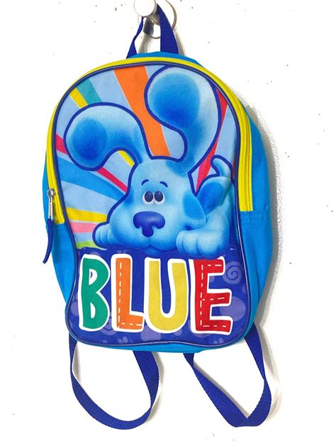 Vintage Blues Clues Backpack 10x12 - Etsy