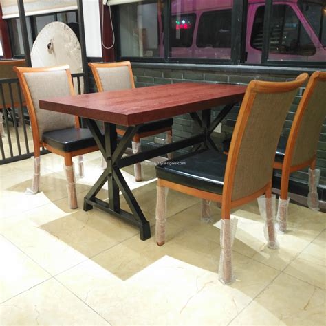 小吃火锅饭店餐馆快餐店茶餐厅实木桌椅组合咖啡西餐厅桌椅子批发-阿里巴巴