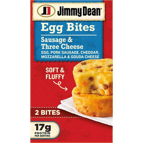 Jimmy Dean Sausage & Three Cheese Egg Bites - Shop Entrees & sides at H-E-B