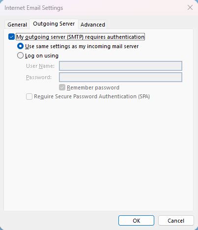Image result for Outgoing Email Server Settings