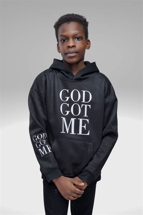 GOD GOT ME BOYS CHRISTIAN HOODIES - FAITH IS A TREASURE