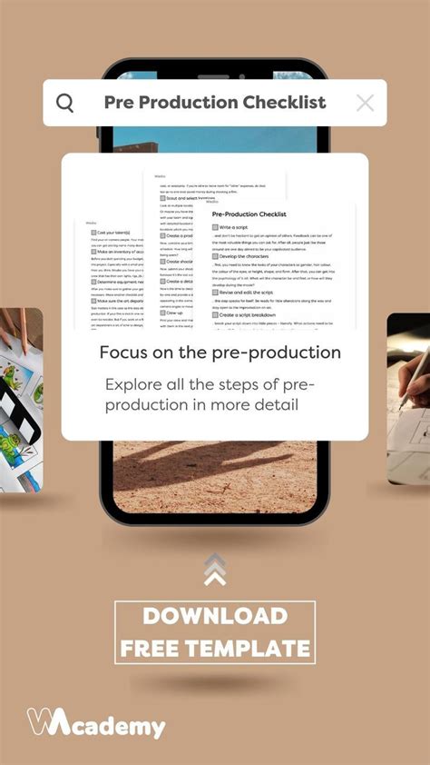 Image result for Pre Production Checklist