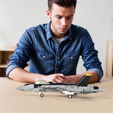 DAHONPA FA-18E Bumblebee Fighter Building Bricks Set India | Ubuy