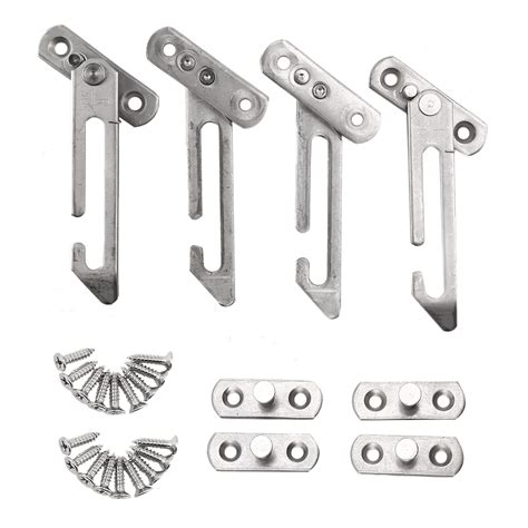 Buy Coycoye 4 Pack Window Restrictor Locks Window Restrictor Hook Steel ...