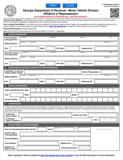 Rhode Island Vehicle Registration and Title Application