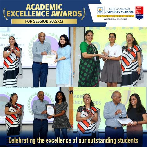Celebrating Academic Excellence: Jaipuria Awards 2023