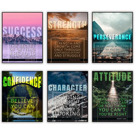 Buy Motivational Wall Art - Inspirational Quotes Wall s - Positive ...