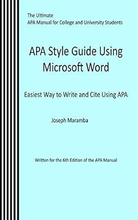 APA Style Guide : Easiest Way to Write and Cite Using APA and Microsoft ...