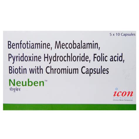 Neuben Capsule 10's Price, Uses, Side Effects, Composition - Apollo ...