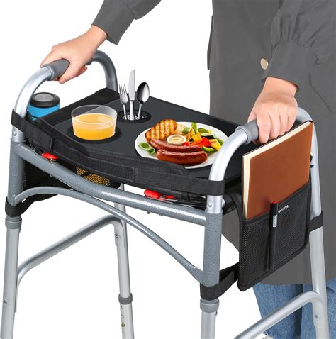 Amazon.com: HOOMTREE Walker Tray for Folding Walker, Mobility Table Trays for Walkers for ...
