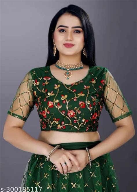 Party Wear Sequence Lehenga Choli - Heavy & Fancy