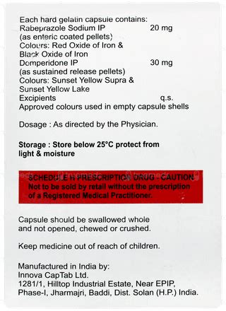 Rabezox D Capsule 15: Uses, Side Effects, Price & Substitutes