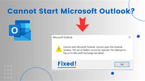 Image result for Cannot Open Outlook Error