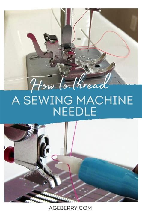 Image result for How to Thread Needleon 158 19131 Machine